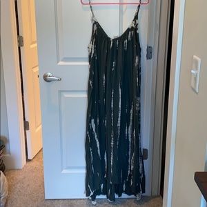 Asymmetrical tie-dye dress!